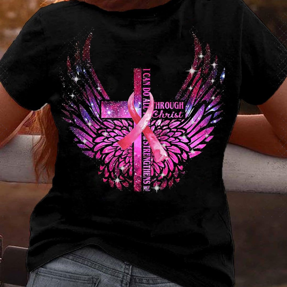 I Can Do All Things, Wings Breast Cancer Shirts