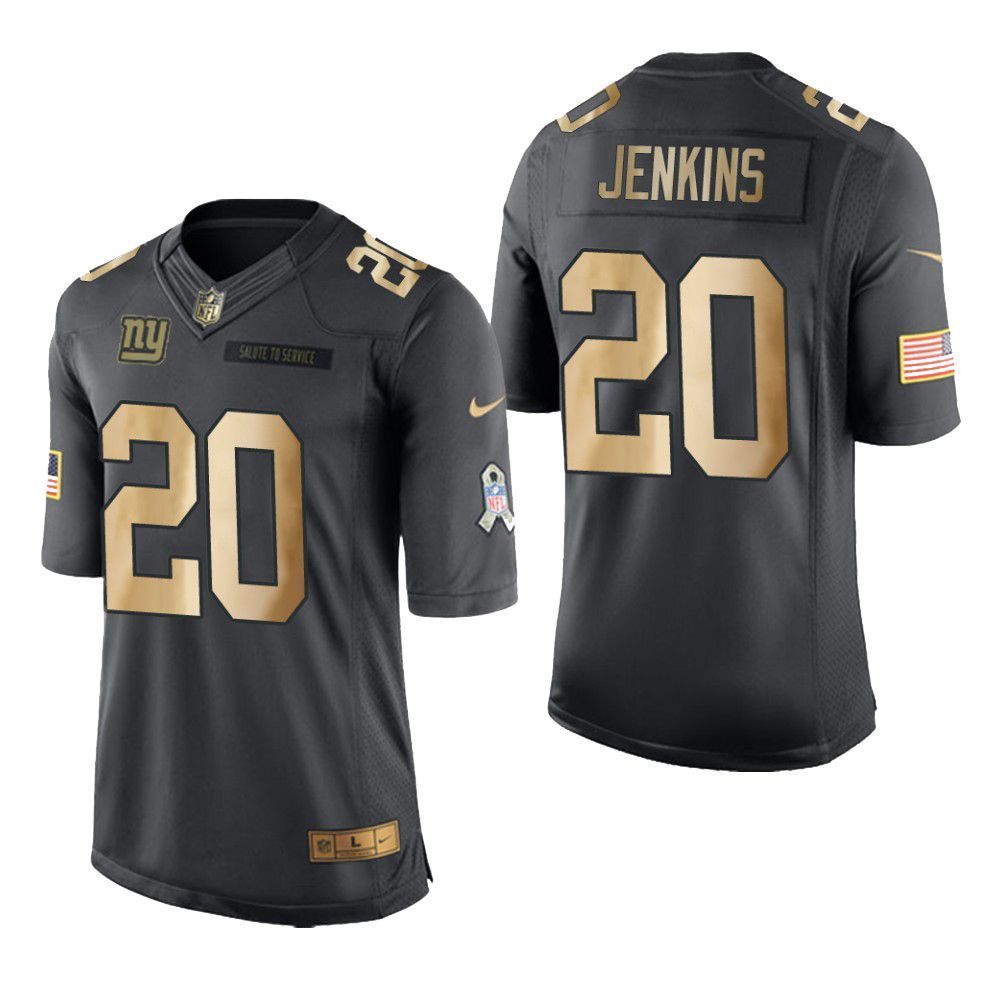 New York Giants Janoris Jenkins Salute To Service Anthracite Mens Jersey