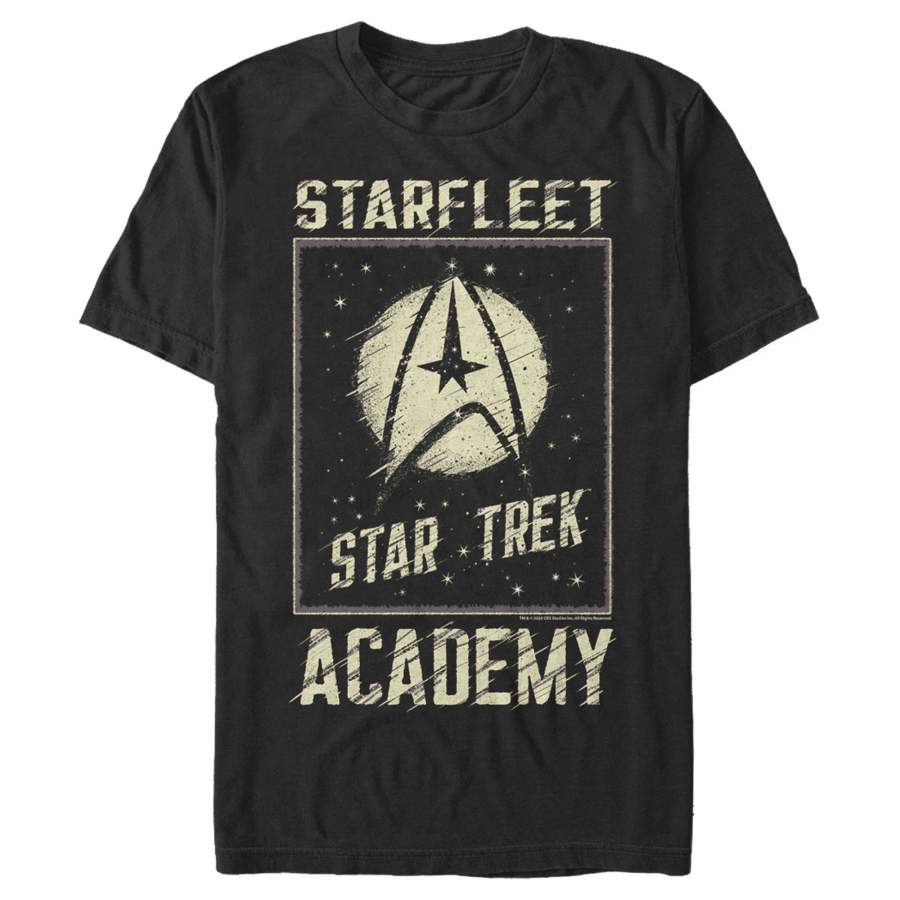 Star Trek Men’s Starfleet Academy  T-Shirt