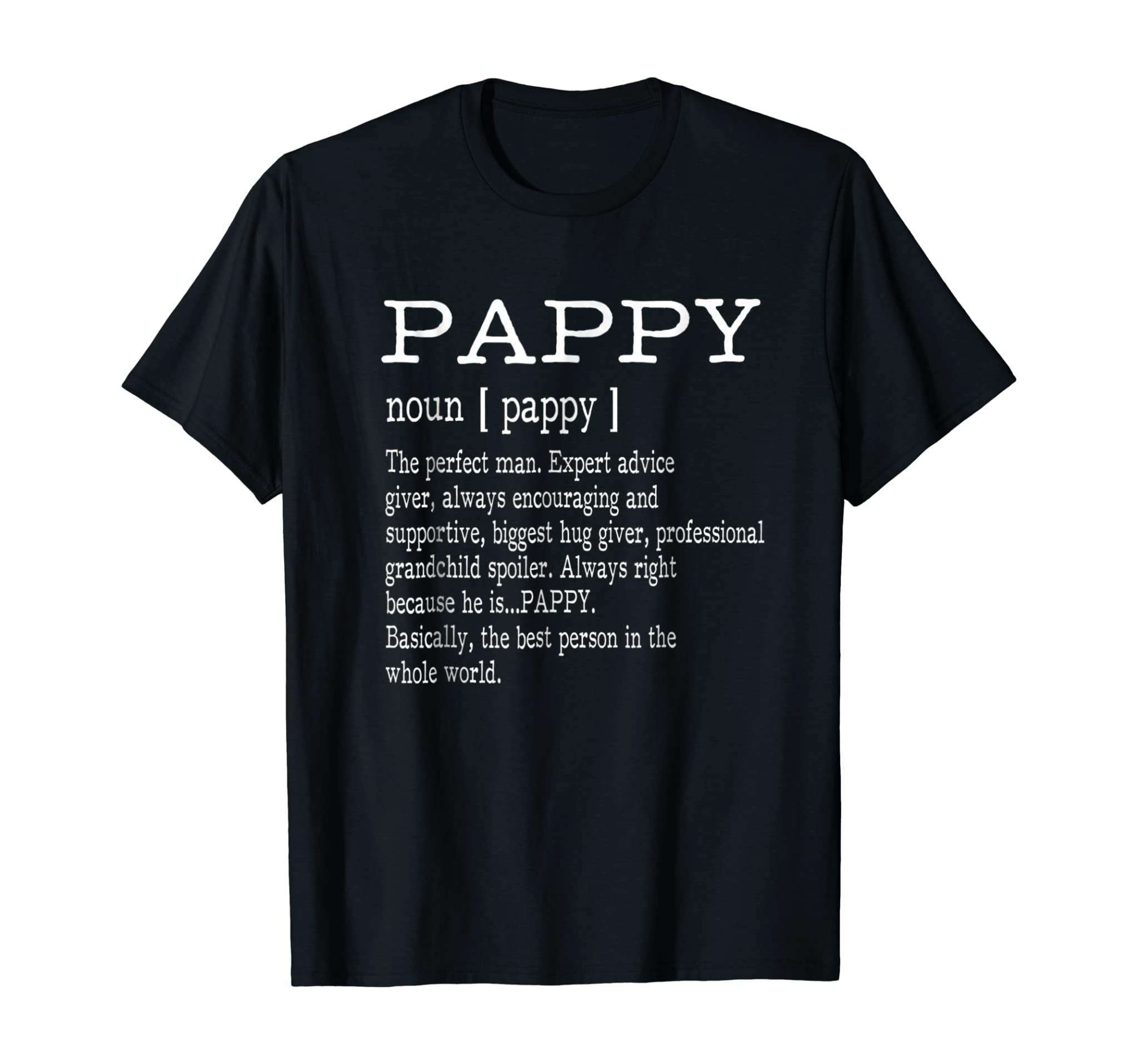 Pappy Definition Grandpa Father’S Day Gifts – Men T-Shirt