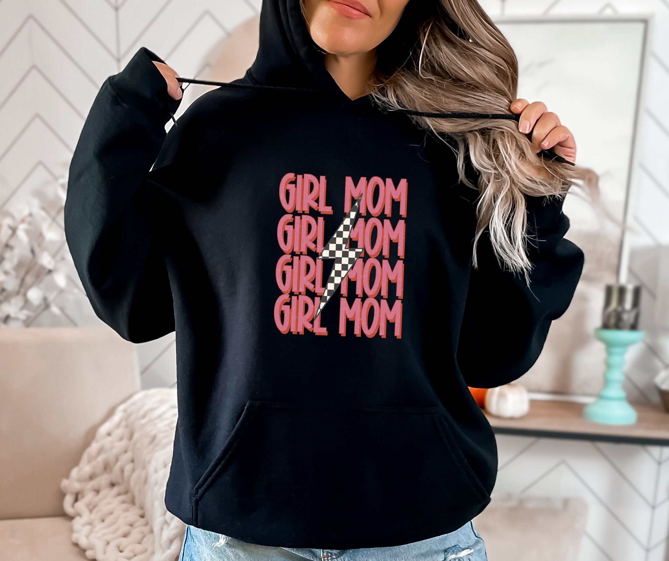Girl Mom Sweatshirt, Mama’s Girl Hoodie, Mother’s Day Gifts, Mother’s Day Hoodie, Gift For Mama, Mommy Hoodie, Mama Sweatshirt, New Mom Gift