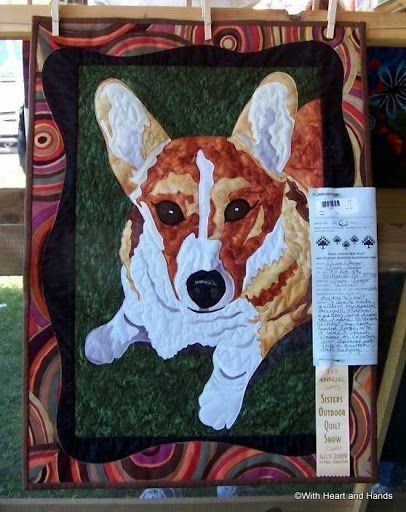 Corgi HUR8049 3D Customized Quilt CAMLI2307