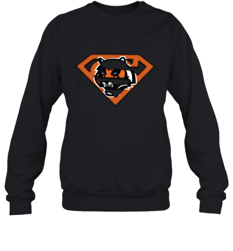 We Are Undefeatable The Cincinnati Bengals X Superman 2D Sweatshirt