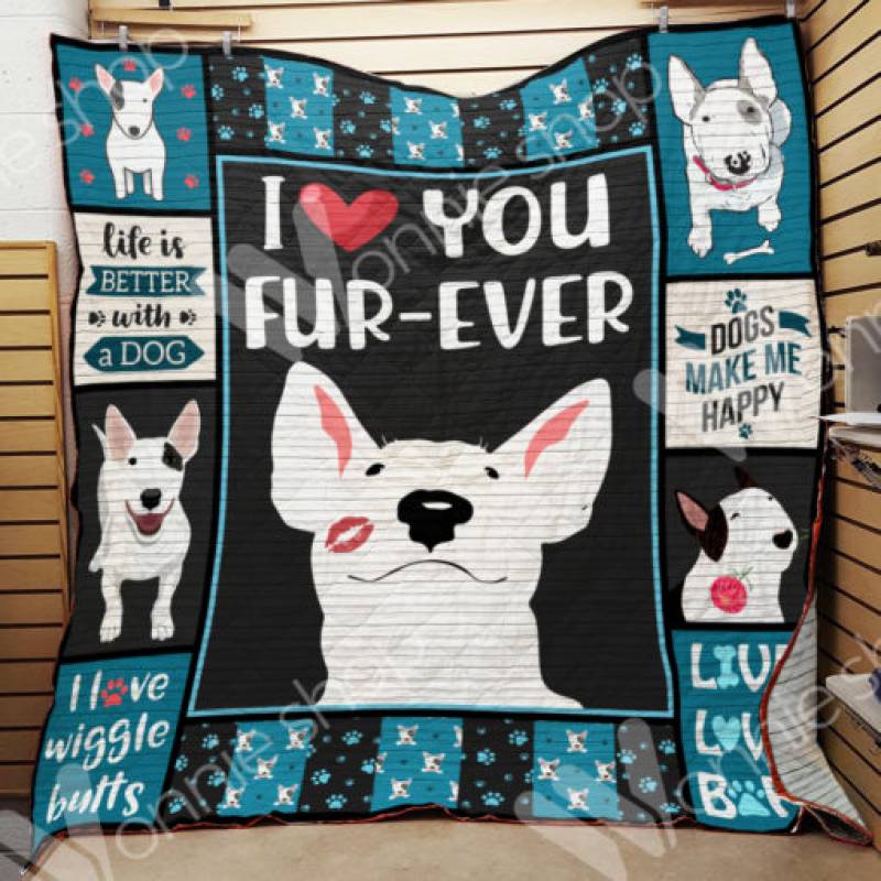 Bull Terrier Dog Blanket NOV0704 90O35