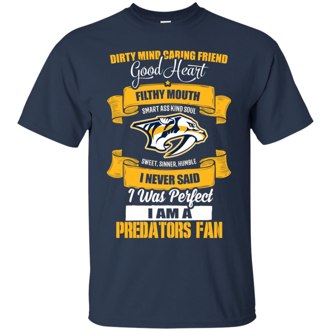 I Am A Nashville Predators Fan Tshirt For Lovers