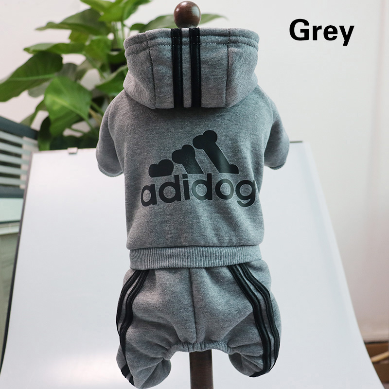 Adidog Clothes Autumn And Winter Pet Clothes Small Medium Clothes Luxury Dog Puppy Chihuahua Pet Warm Four-legged Sweater New alx