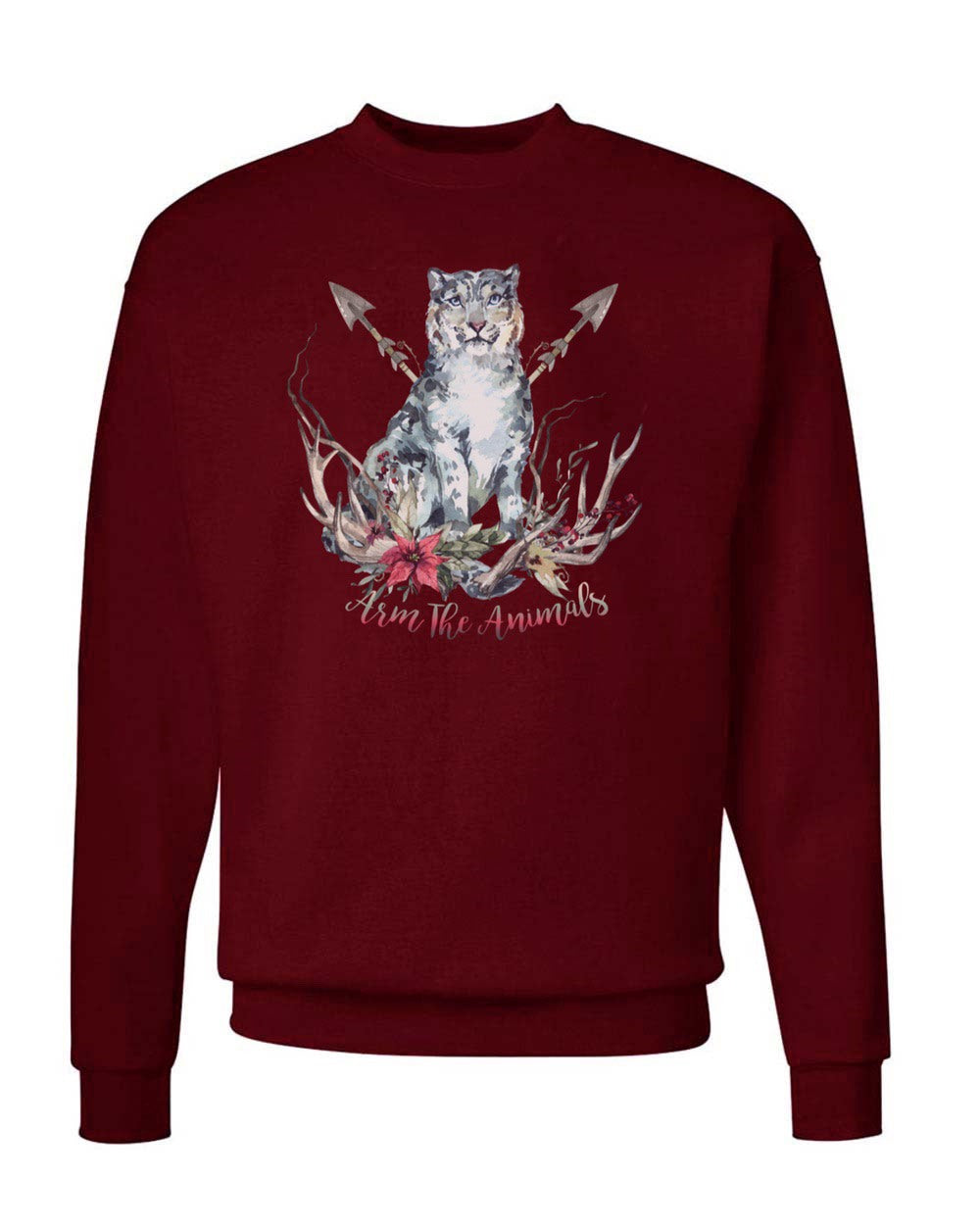 Unisex | Ridgeline Snow Leopard | Crewneck Sweatshirt