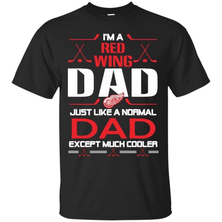 AGR Father s Day Papa Detroit Red Wings T-shirts I’m A Red Wing Dad Hoodies Sweatshirts