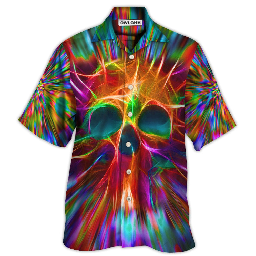 Skull Rainbow Color Love Style Hawaii Shirt Ha29529