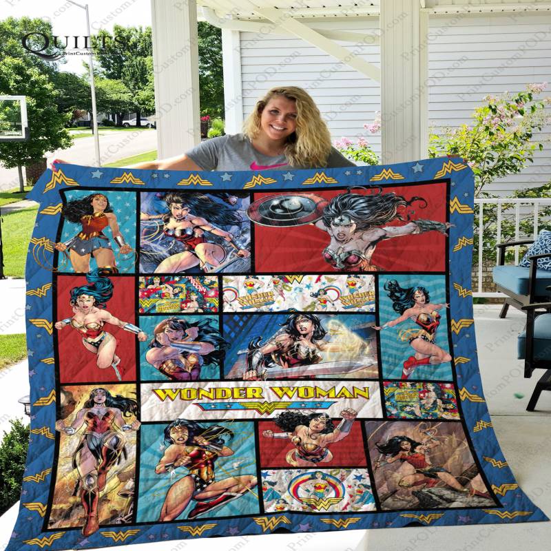 ADU – Wonder Woman 3D Quilt Blanket Ver 1