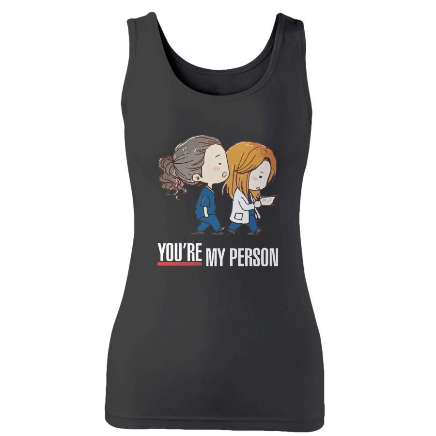 Greys Anatomy Youre My Person Walking Woman’s Tank Top