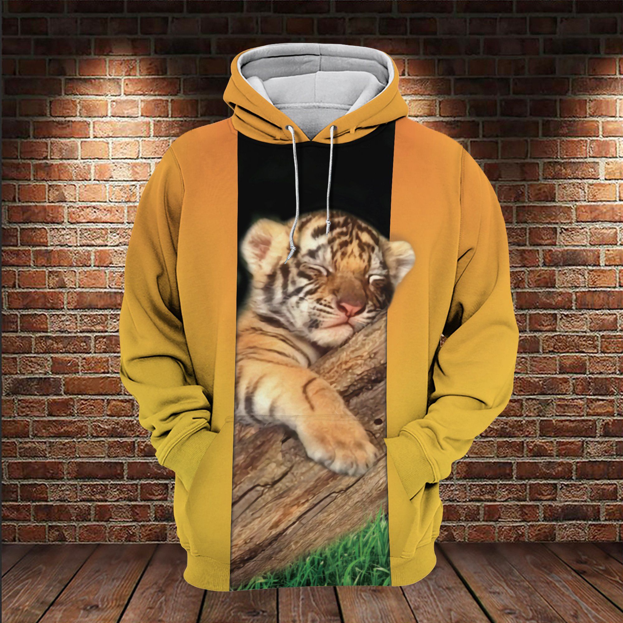 Baby Tiger Sleeping 3D All Over For Tiger Lover / DVHPQH190221