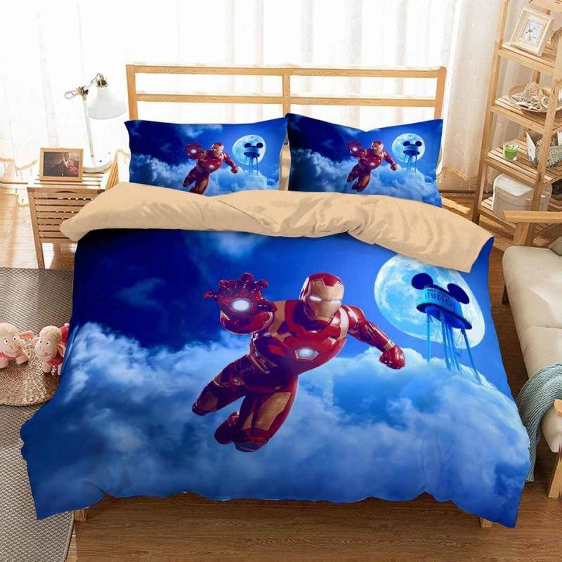 3D Customize Iron Man Bedding Set Duvet Cover Set Bedroom Set Bedlinen