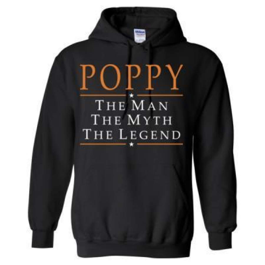 AGR Poppy The Man The Myth The Legend – Heavy Blend™ Hooded Sweatshirt