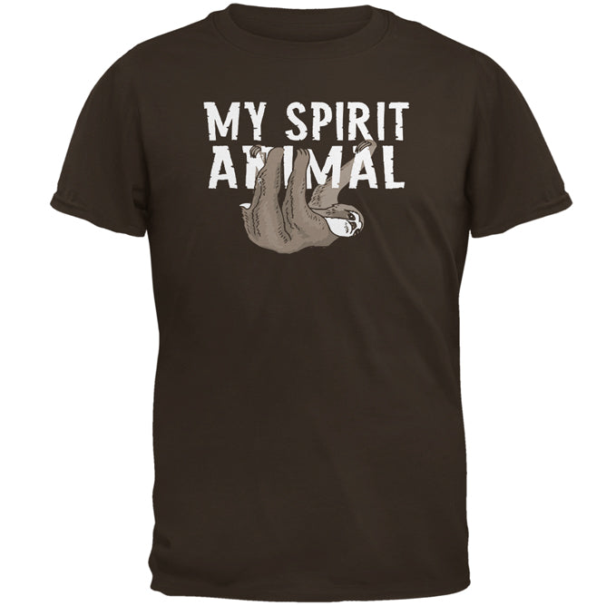 Sloth Is My Spirit Animal Mens T Shirt