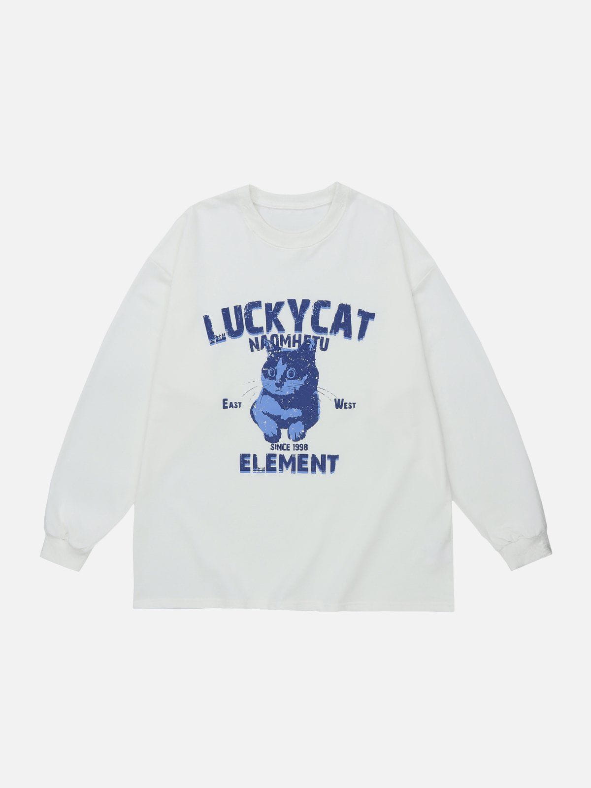 Talishko™ – Cat Letter Print Sweatshirt