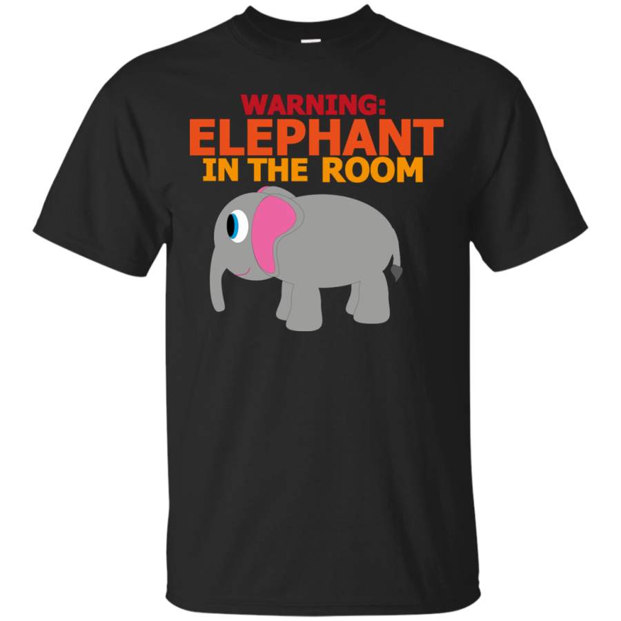 ARTSY – Warning Elephant In The Room T Shirt & Hoodie