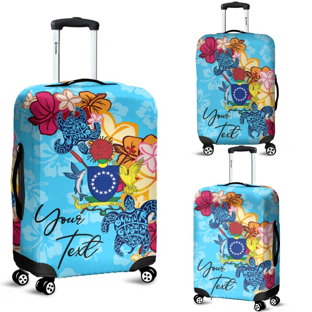 Cook Islands Custom Personalised Luggage Covers -Tropical Style – BN01