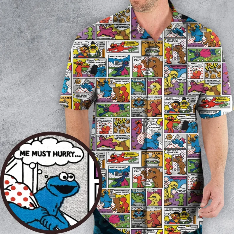 Story Of The Muppets Characters Hawaiian Shirt