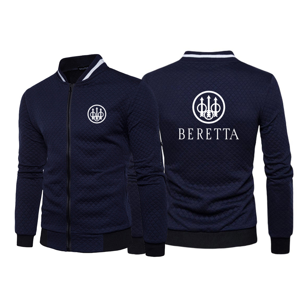 Beretta Firearms Printed New Mens Jacket Spring Autumn Long Sleeve Fashion Sportswear Casual Zipper Hoody Male Sweatshirts alx