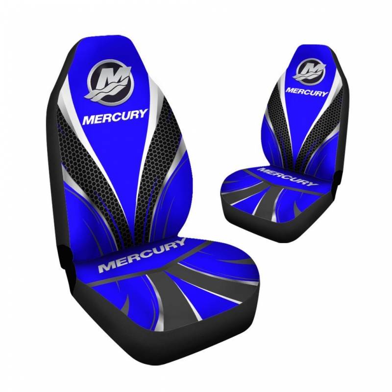 Mercury Marine NCT Car Seat Cover (Set of 2) Ver 1 (Blue)