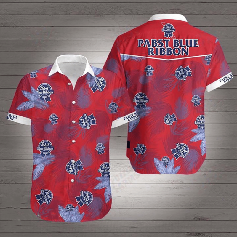 Pabst Blue Ribbon Beer Hawaii Shirt Ha12950