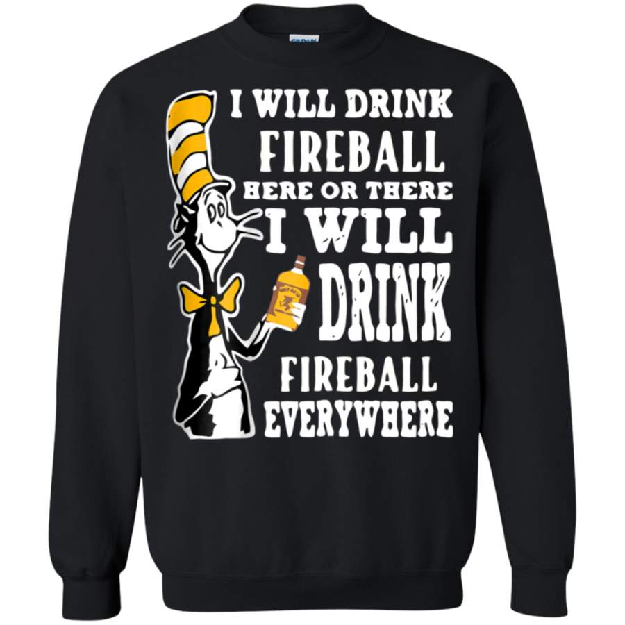 AGR Dr seuss fireball Sweatshirt