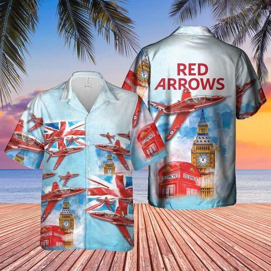 Red Arrows Air Show Hawaii Shirt For Men Women Adult Ha79241