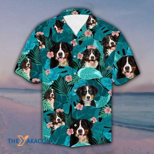 Bernese Mountain Tropical Cute Dog Summer The Best Gift For Lovers Hawaiian Shirt Ha31469