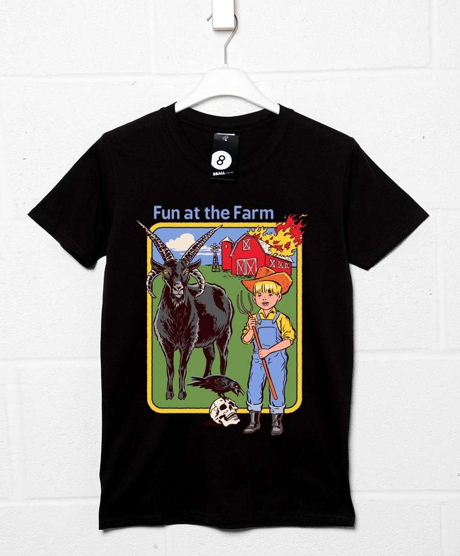 Official Steven Rhodes Fun at the Farm T Shirt