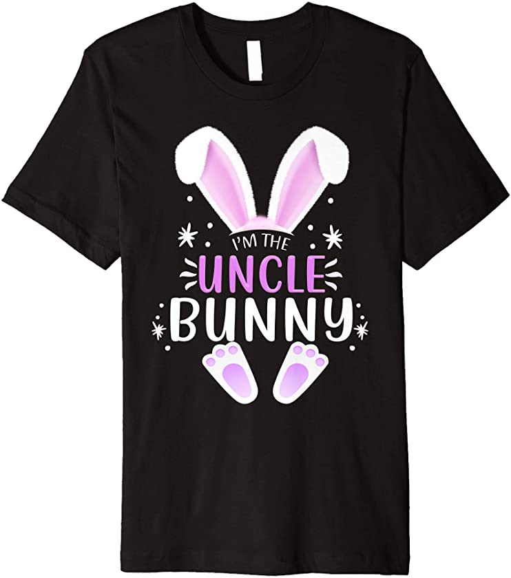 I’m The Uncle Bunny Easter Day Rabbit Family Matching Style Premium T-Shirt