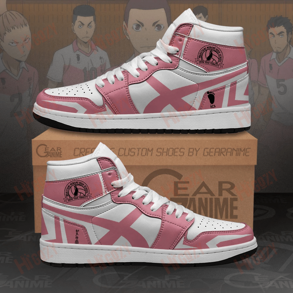 Wakutani Minami High Sneakers Haikyuu Anime Shoes Mn10