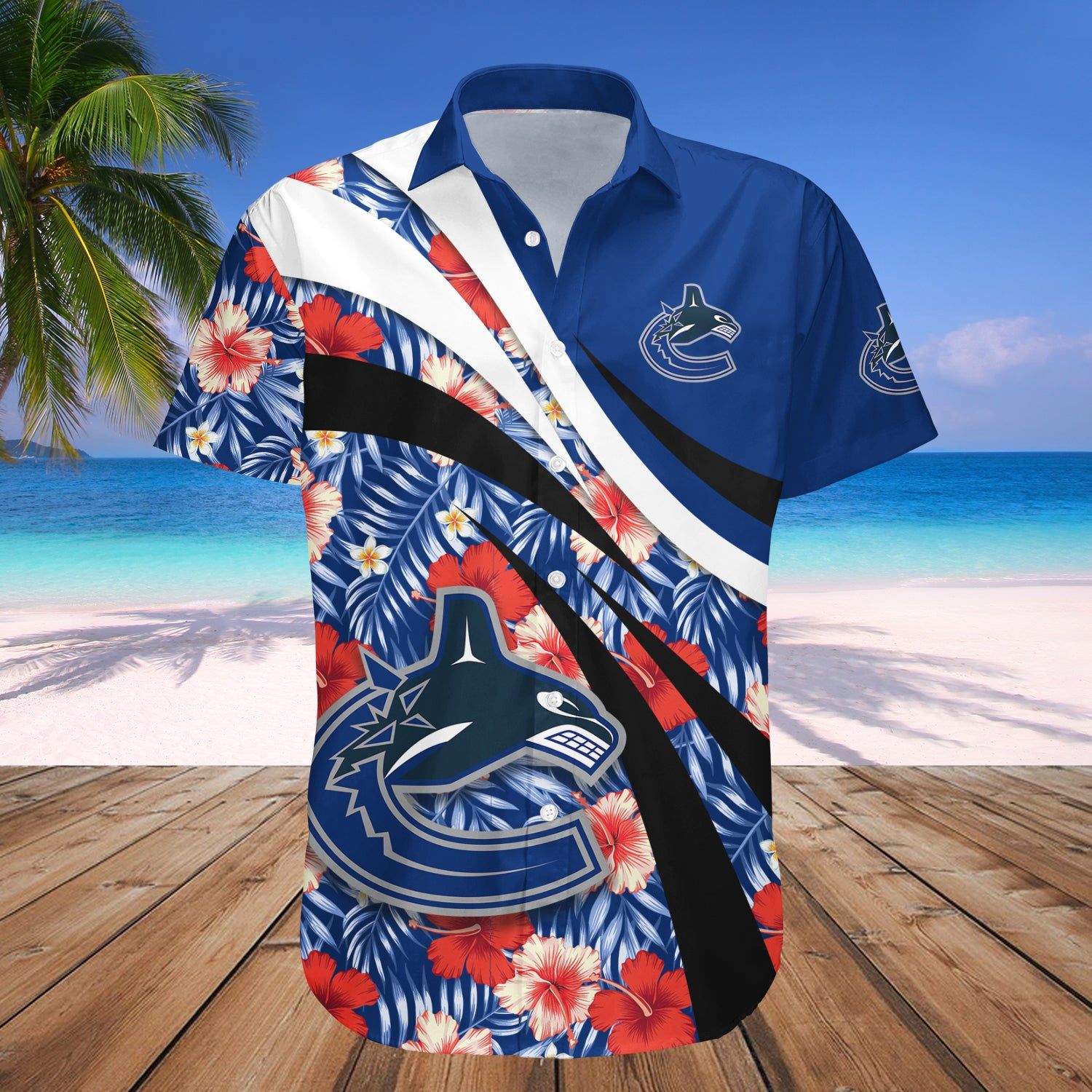 Vancouver Canucks Hawaii Shirt Hibiscus Sport Style – Nhl