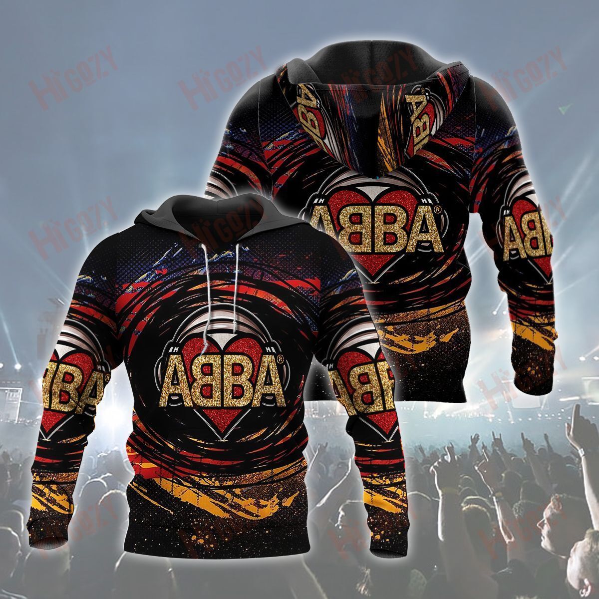 Abba Hoodie 3D – V921