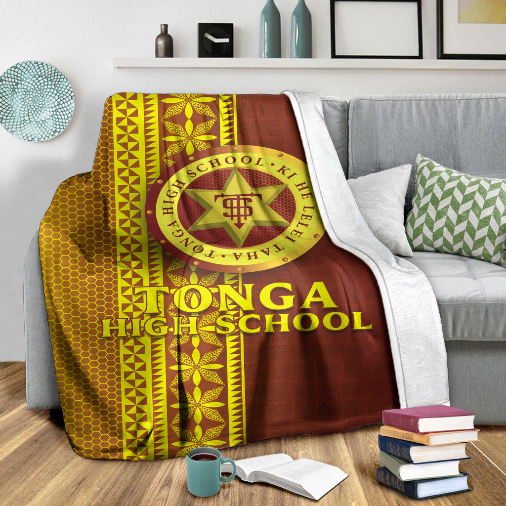 Tonga High School Blanket – Ngatu Pattern – Lt12