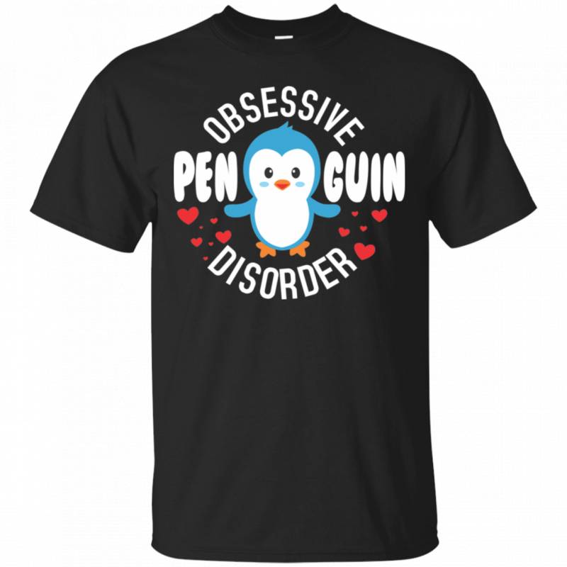 Cute Obsessive Penguin Disorder T Shirt