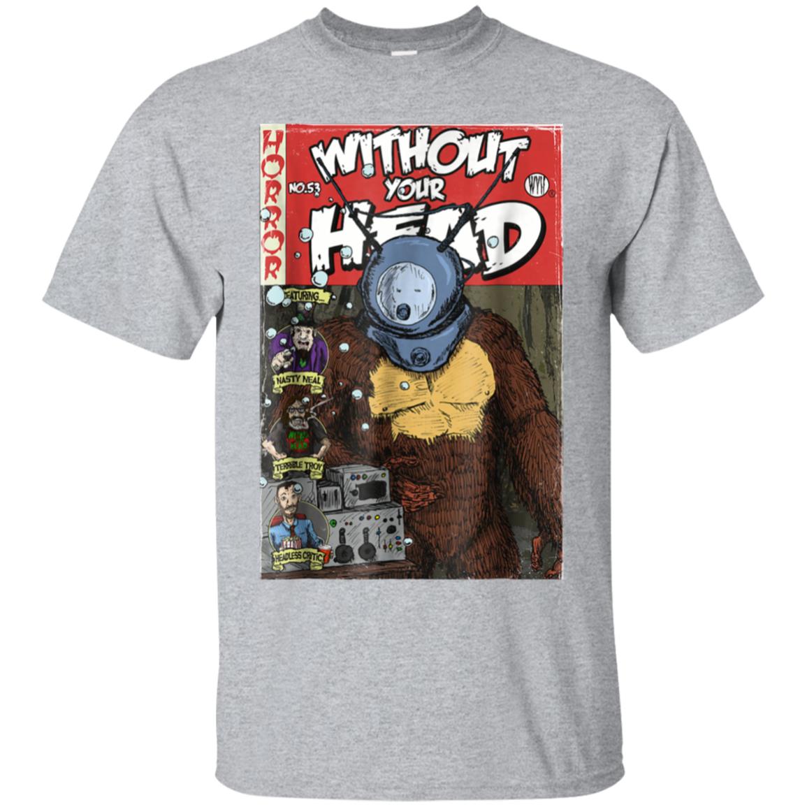 Vintage Comic Book B-Movie Monster Tee Style 2 - ReadingLLC