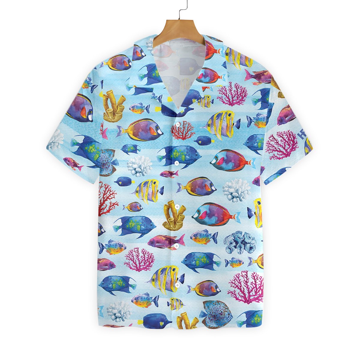 Fish And Corals Hawaii Shirt Ha94051