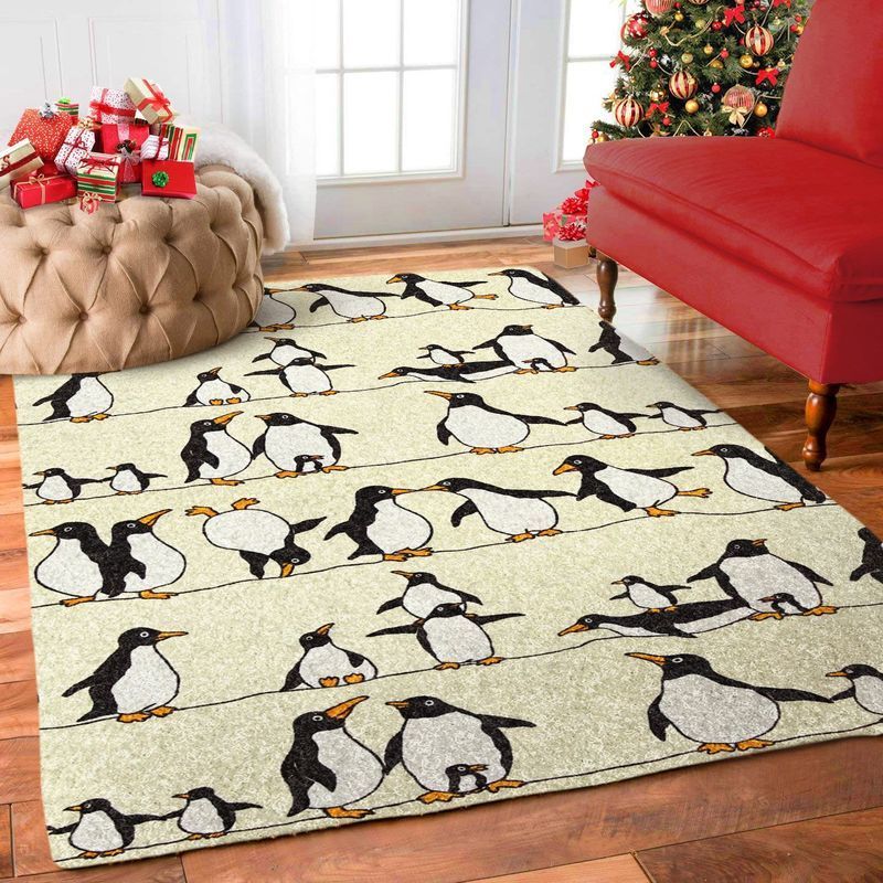 Penguin 3 Area Rug Living Room Rug Home Decor Floor Decor Vh3