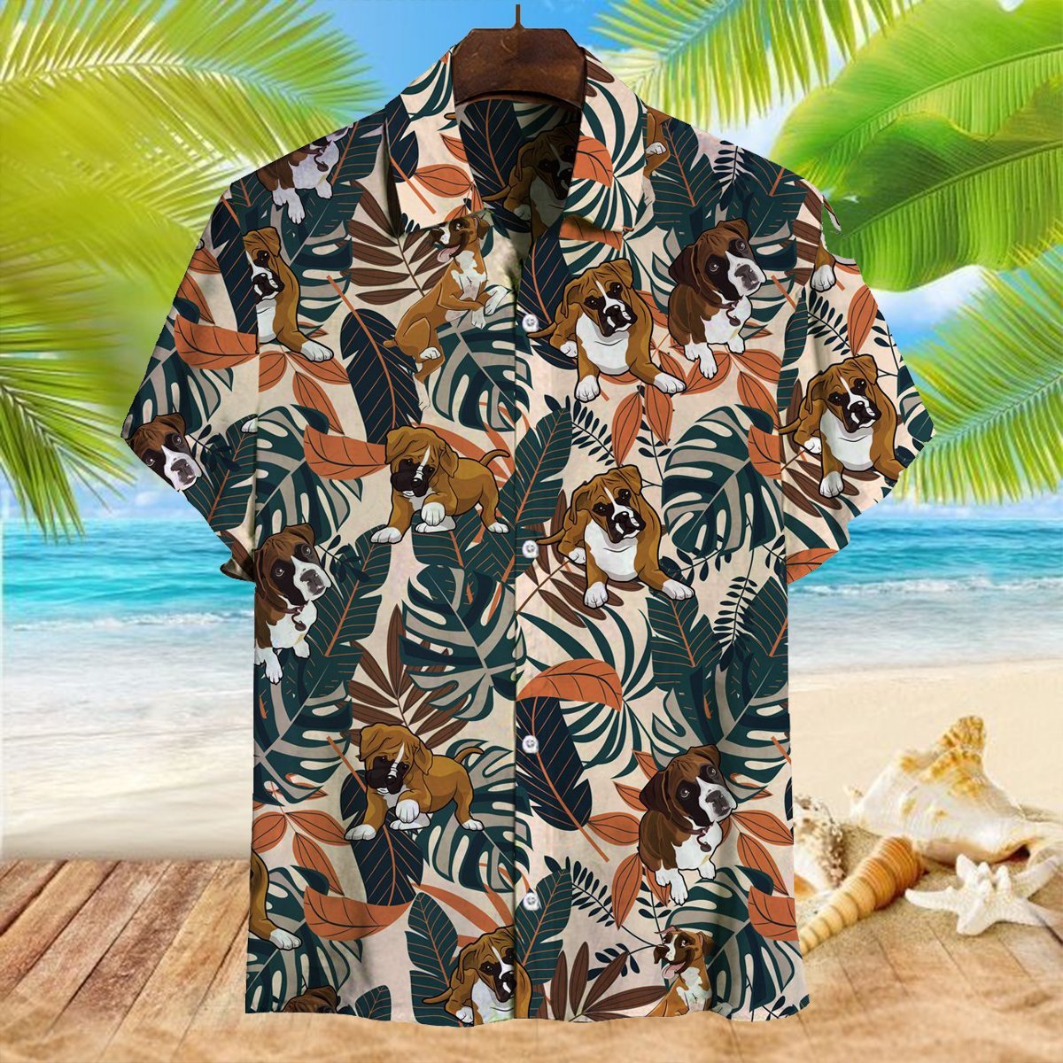 Boxer Hawaii Shirt For Men Women Adult Ha79176