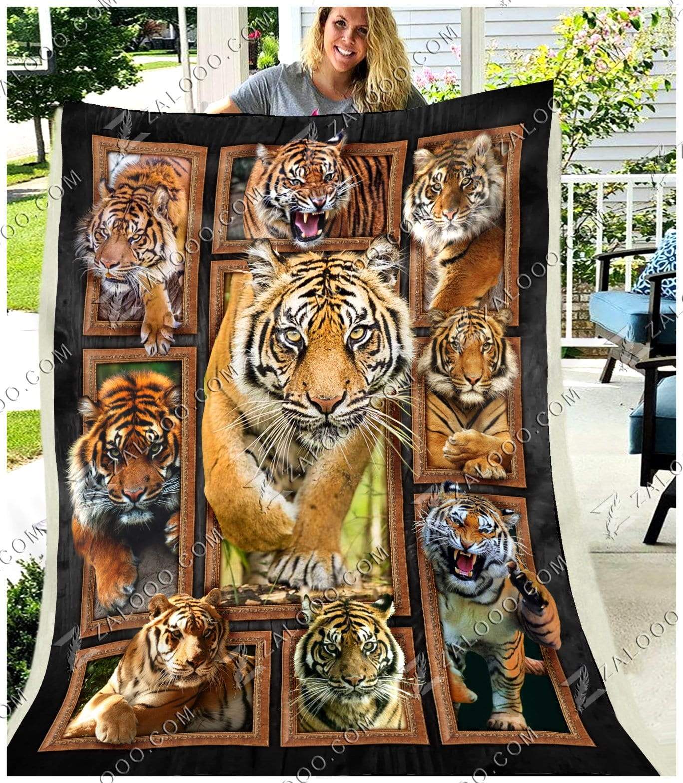 Tigers Quilt Blanket Ep1481