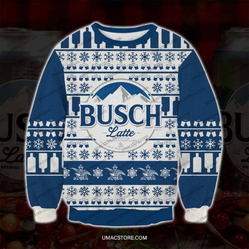 BUSCH LATTE V2 1710 3D Print Ugly Christmas Sweatshirt