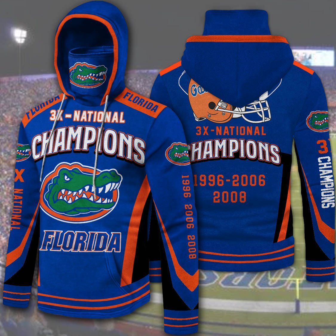 Florida Gators Hoodie With Gaiter