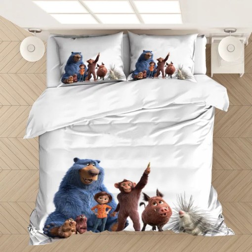 Wonder Park 8 Duvet Cover Pillowcase Home Decor 3D Bedding Set 8304