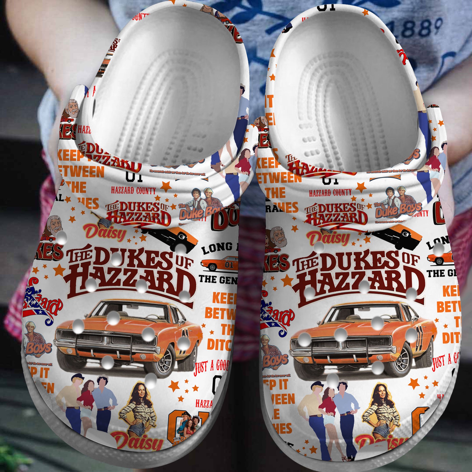 The Dukes Of Hazzard Tv Series Crocss Clogs For Men Women And Kid Tr1805830426