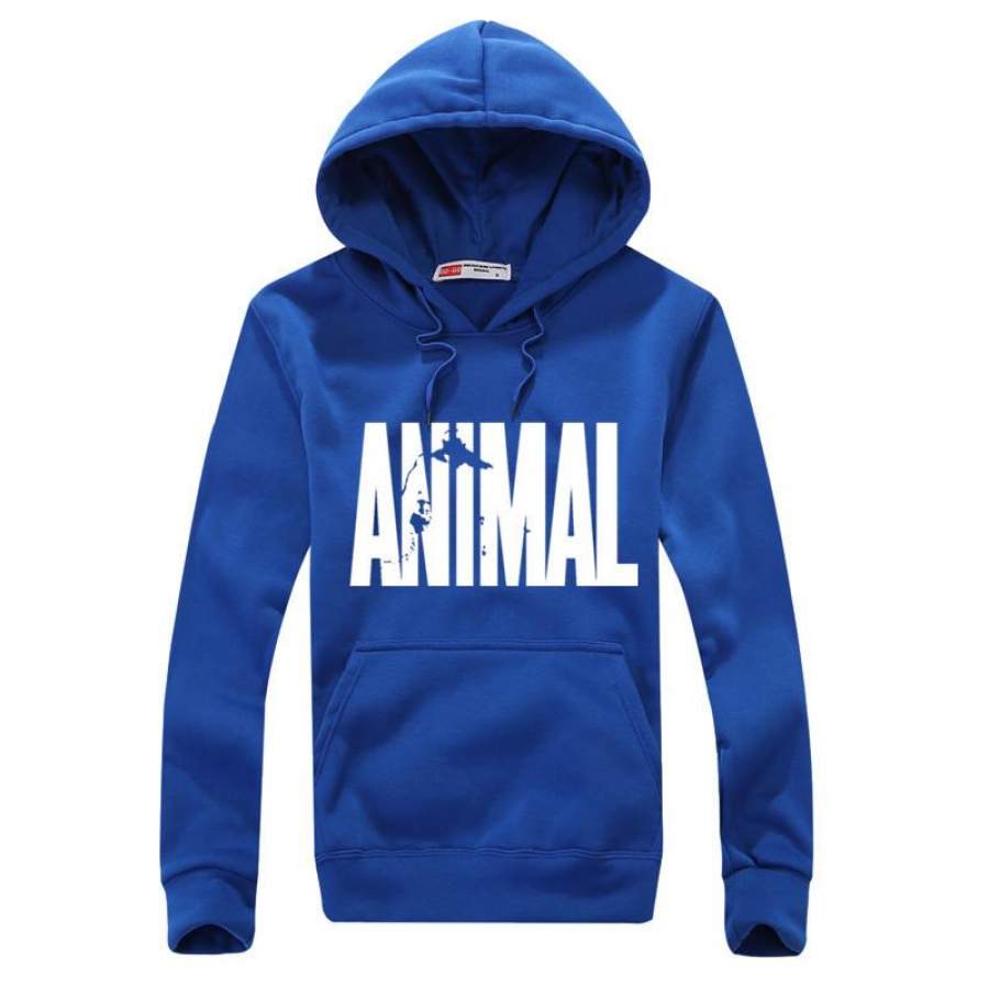 Animal Blue Hoodie