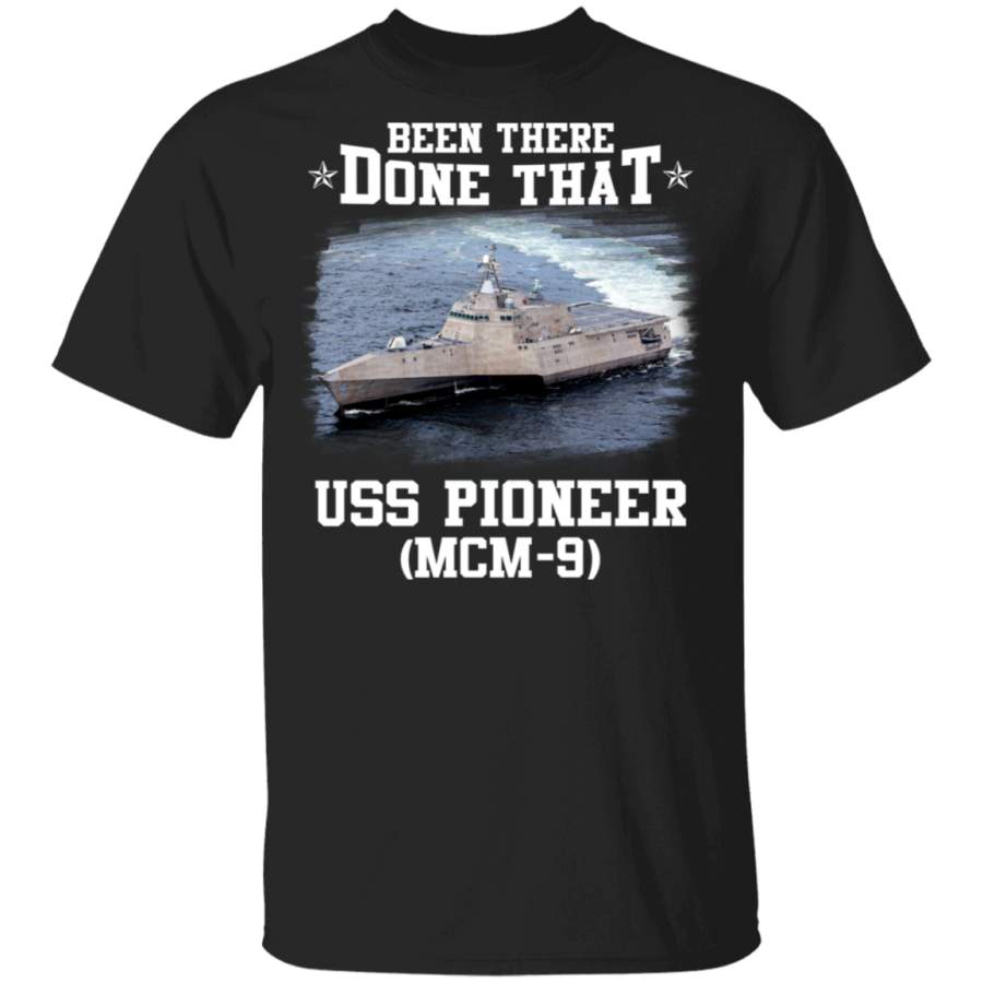 USS Pioneer MCM-9  Veterans Day Christmas Gift T-Shirt