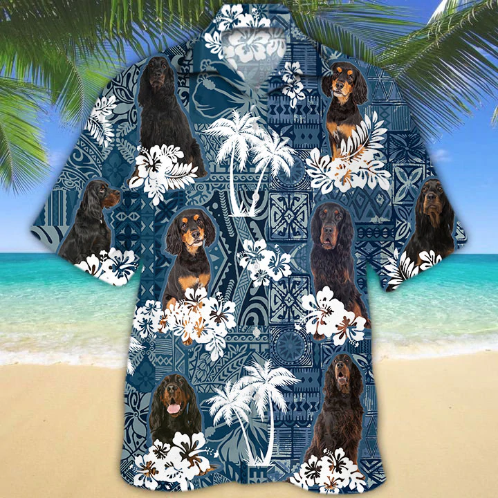 Gordon Setter Hawaii Shirt Ha62399