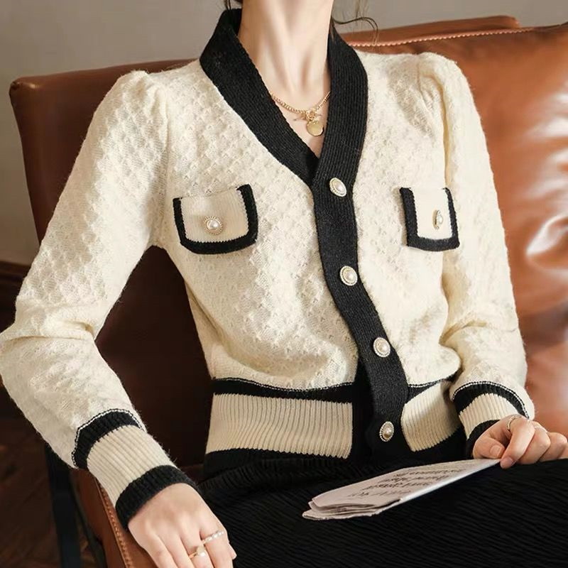 Women Cardigans Knitted Sweater Coat 2022 Autumn Casual Solid Knitwear Tops Female Single Breasted Knit Cardigan Outwear Jackets alx