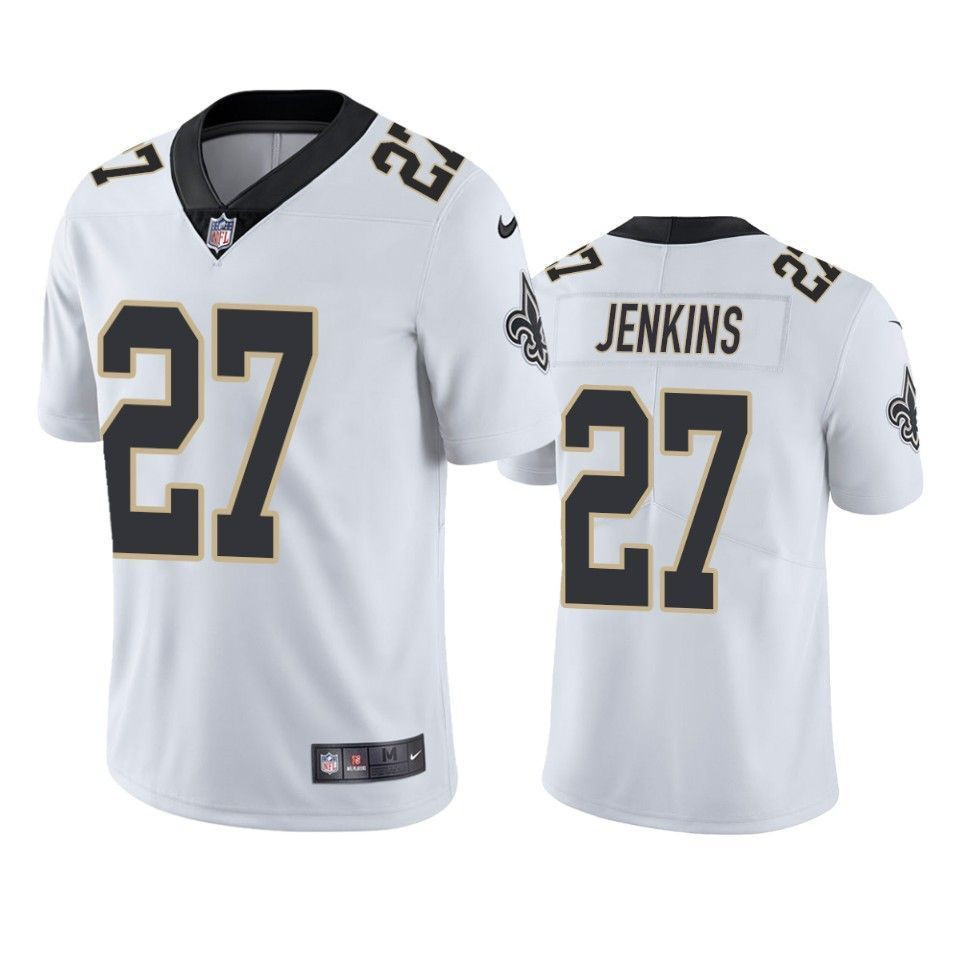 New Orleans Saints Malcolm Jenkins White Vapor Untouchable Limited 3D Jersey